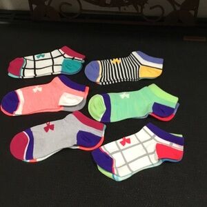 NWT No-Show Colorblock Women’s Athletic Socks - Pack of 6
